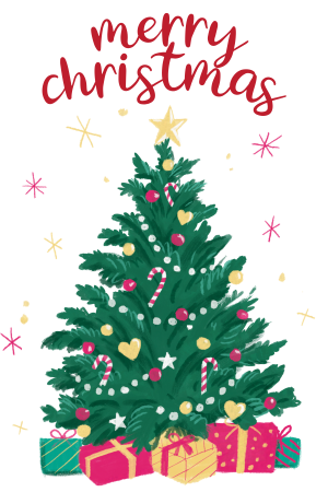Decorated Christmas Tree