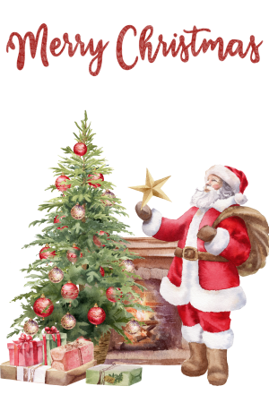 Santa and Presents