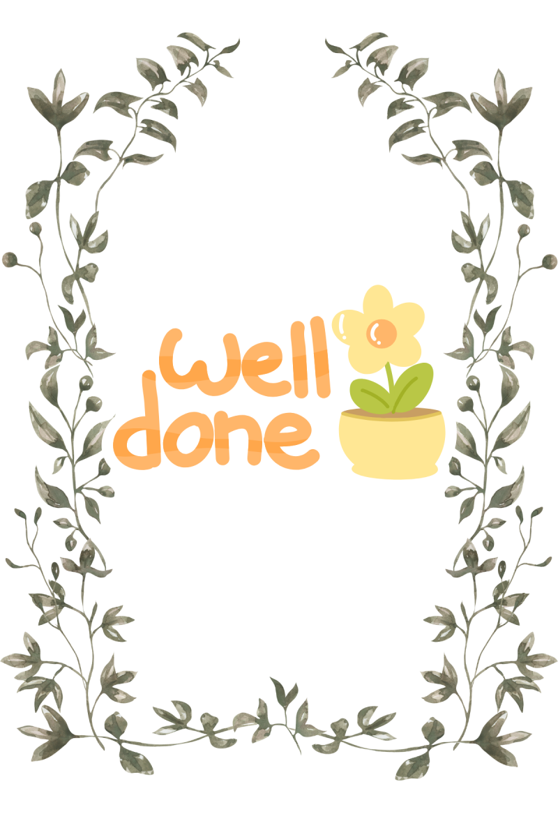 Well Done Flower Frame